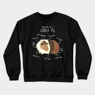 Anatomy of a Guinea Pig Crewneck Sweatshirt